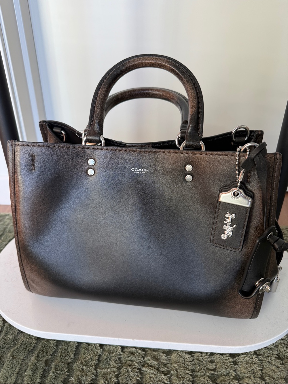 COACH Rogue 31 in Loved Leather. Bag only.
